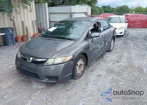 2010 Honda Civic Lx из США, поврежденный, VIN 2HGFA1F51AH547292